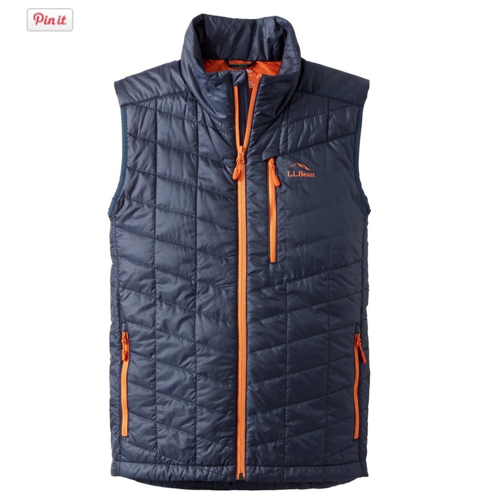 LL Bean Prima Loft Packaway Vest